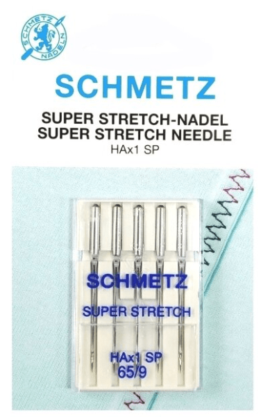 Иглы Schmetz супер-стрейч HAx1 SP 65/9, 5 шт в Емве